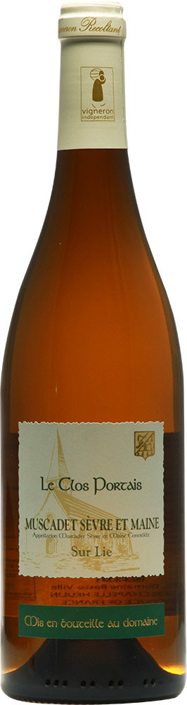 2019 "Le Clos Portais" Muscadet Sèvre et Maine sur Lie AOP reflection