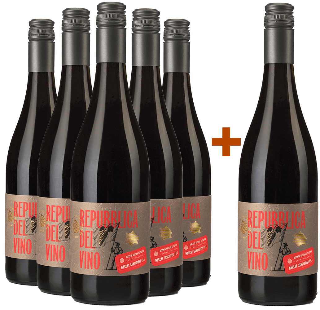 5+1 Repubblica del Vino Marche Sangiovese IGP