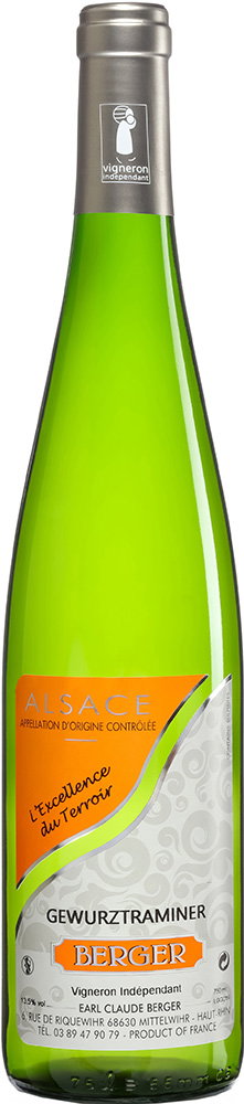 2021 "L'excellence du terroir" Alsace AOP