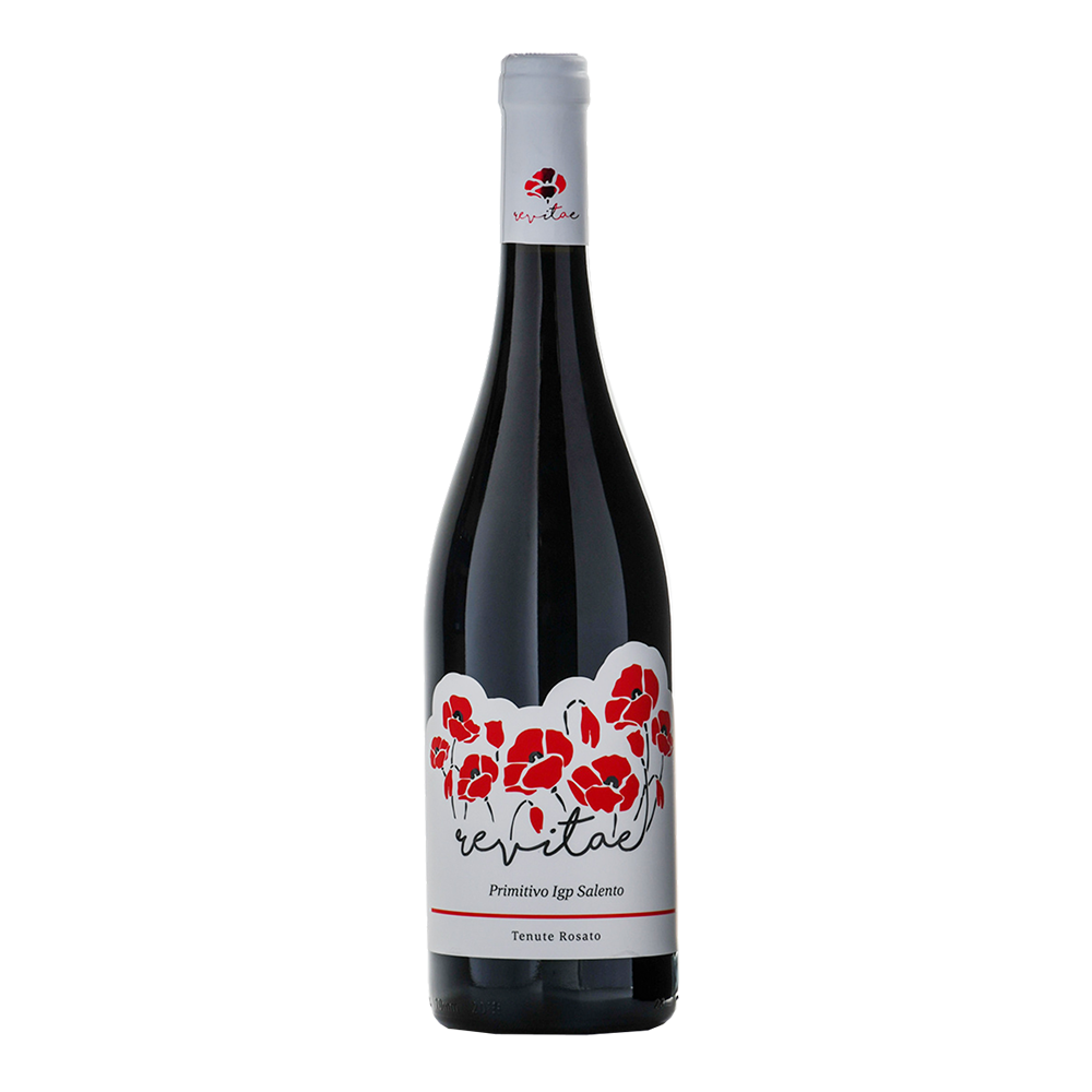 2021 Revitae Primitivo IGP Salento reflection