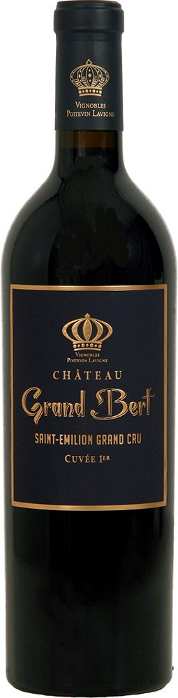 2018 Cuvée 1er Château Grand Bert Saint Émilion Grand Crus AOP