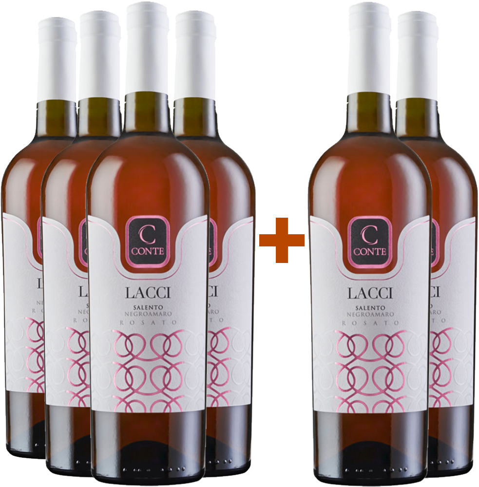 4+2 Lacci Negroamaro Rosato Salento IGP