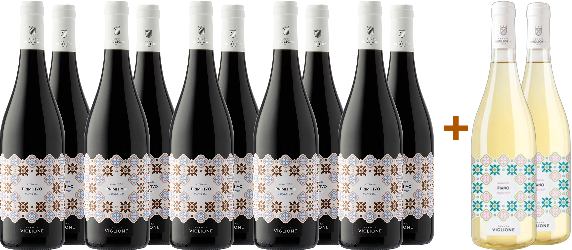 10+2 Primitivo & Fiano BIO