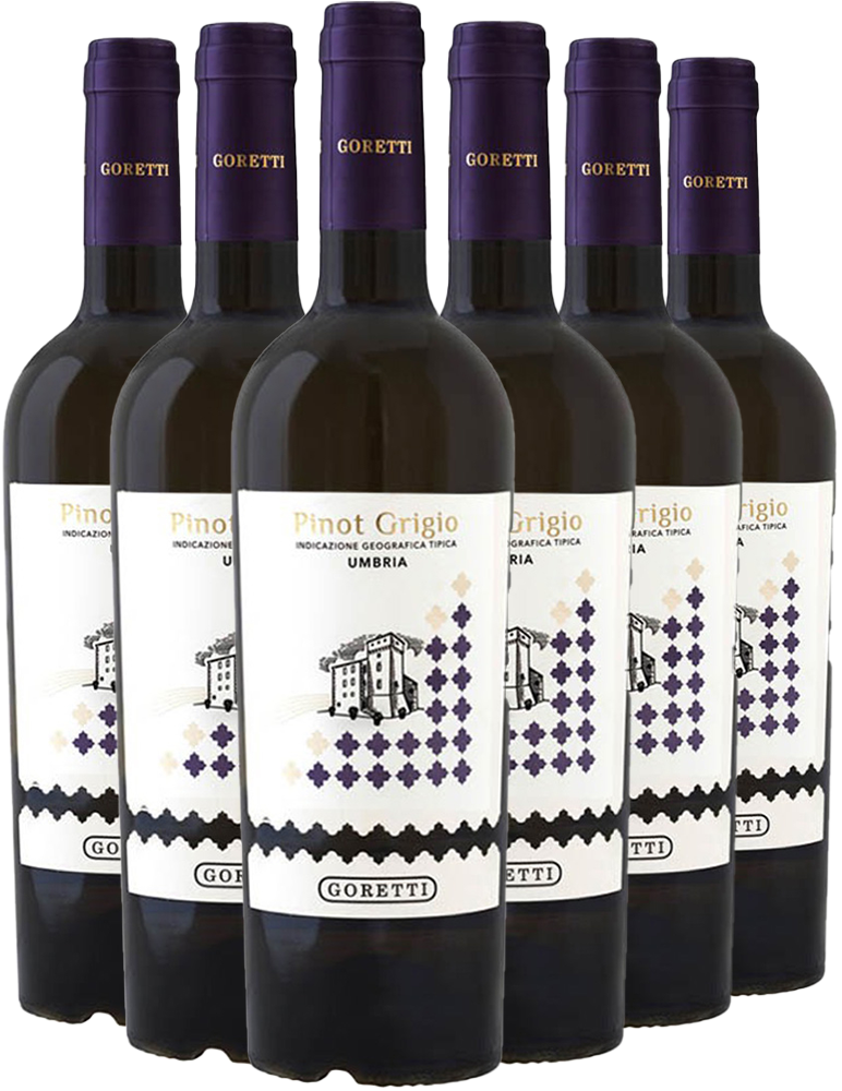 Goretti Box Promozionale Pinot Grigio Umbria IGP