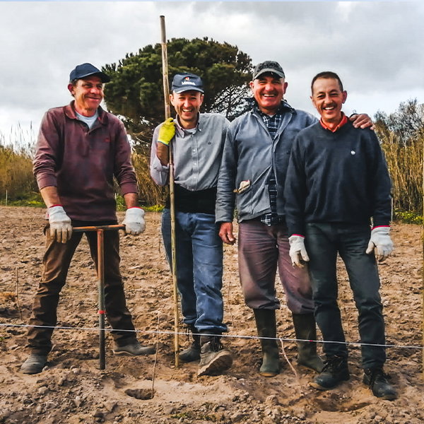 Mario Selis, Sandro Garau, Antonello & Giulio Basciu
