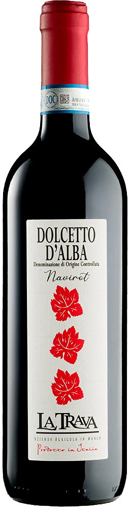 2022 Navirot Dolcetto d'Alba DOC reflection