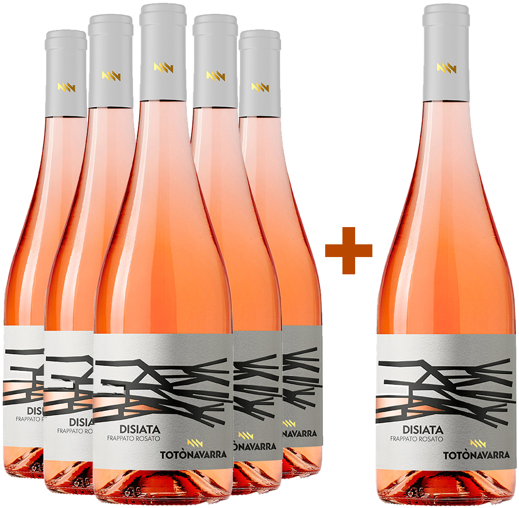 5+1 Disiata Frappato Rosato Terre Siciliane IGP