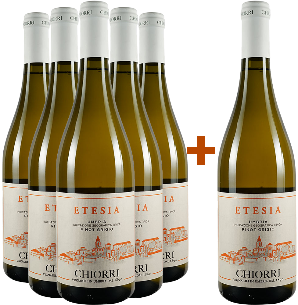 5+1 Etesia Pinot Grigio Umbria IGP