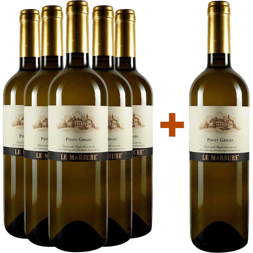 5+1 Pinot Grigio Le Marsure Friuli DOC