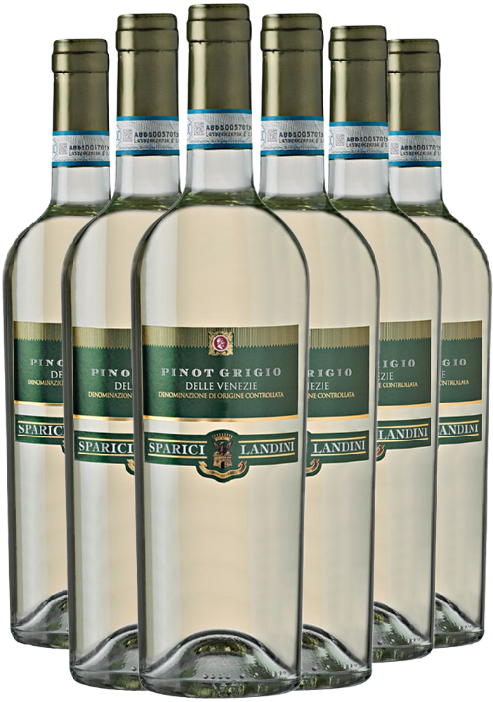  Sparici Landini Box Promozionale Pinot Grigio delle Venezie DOC 