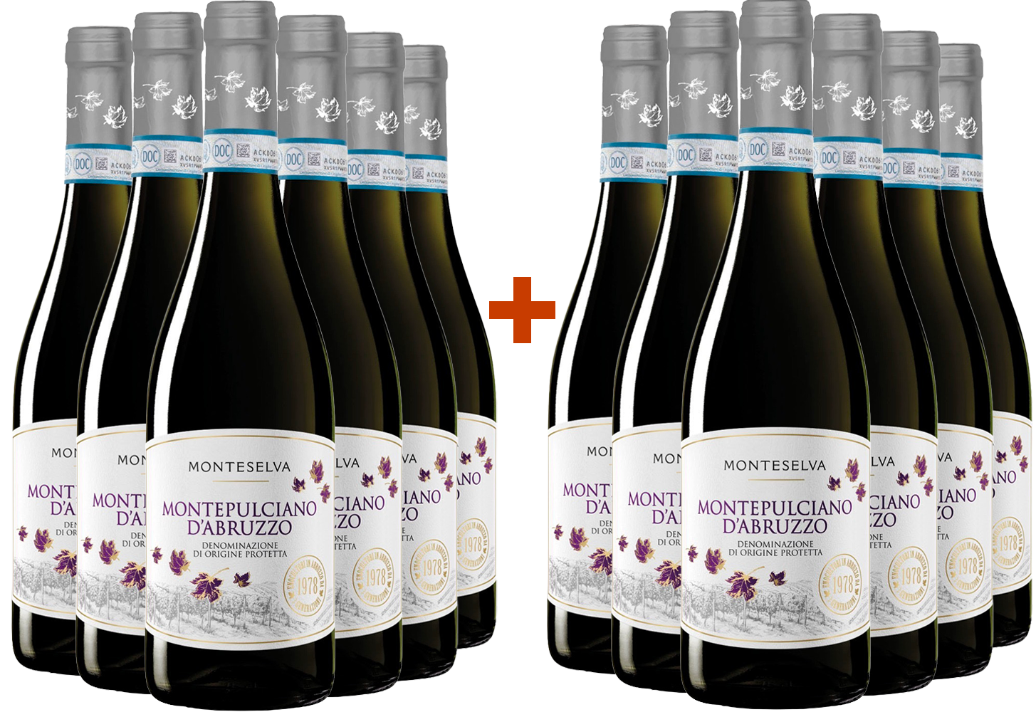 6+6 Paket Montepulciano d'Abruzzo