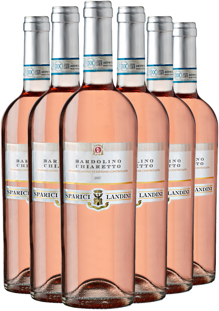 Sparici Landini Box Promozionale Bardolino Chiaretto DOC 