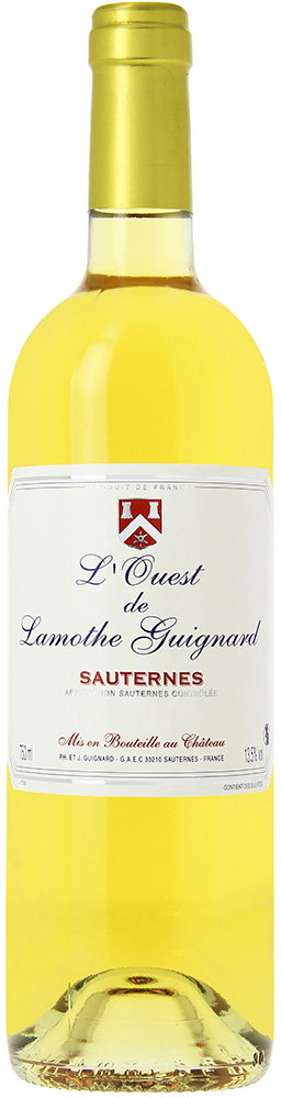 2017 L'Ouest de Lamothe Guignard Sauternes AOP