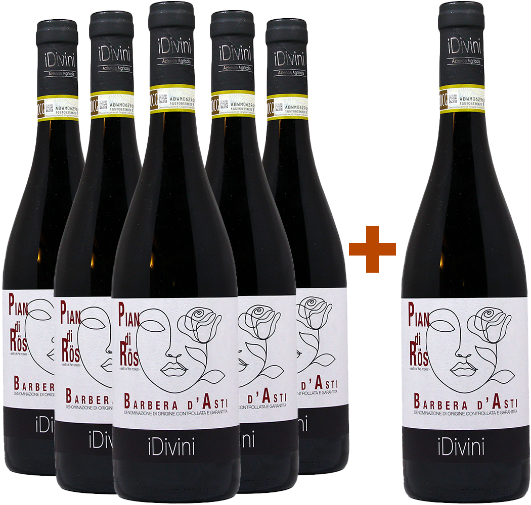 5+1 Pian di Rös Barbera d’Asti DOCG