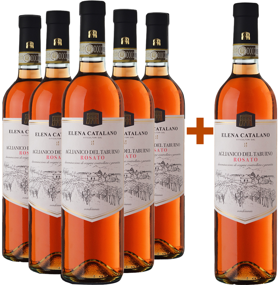 5+1 Aglianico Rosato Taburno DOCG
