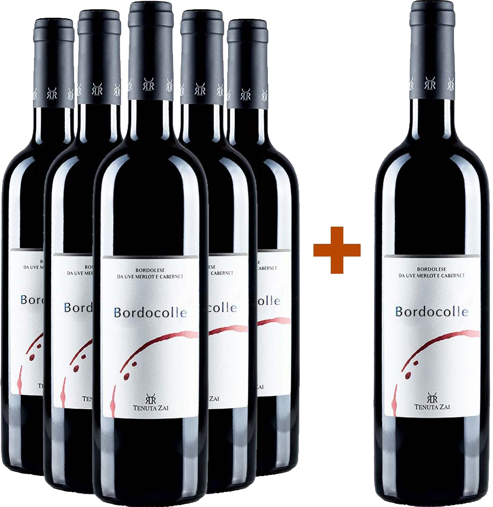 5+1 Bordocolle Rosso Merlot Cabernet Veneto IGP