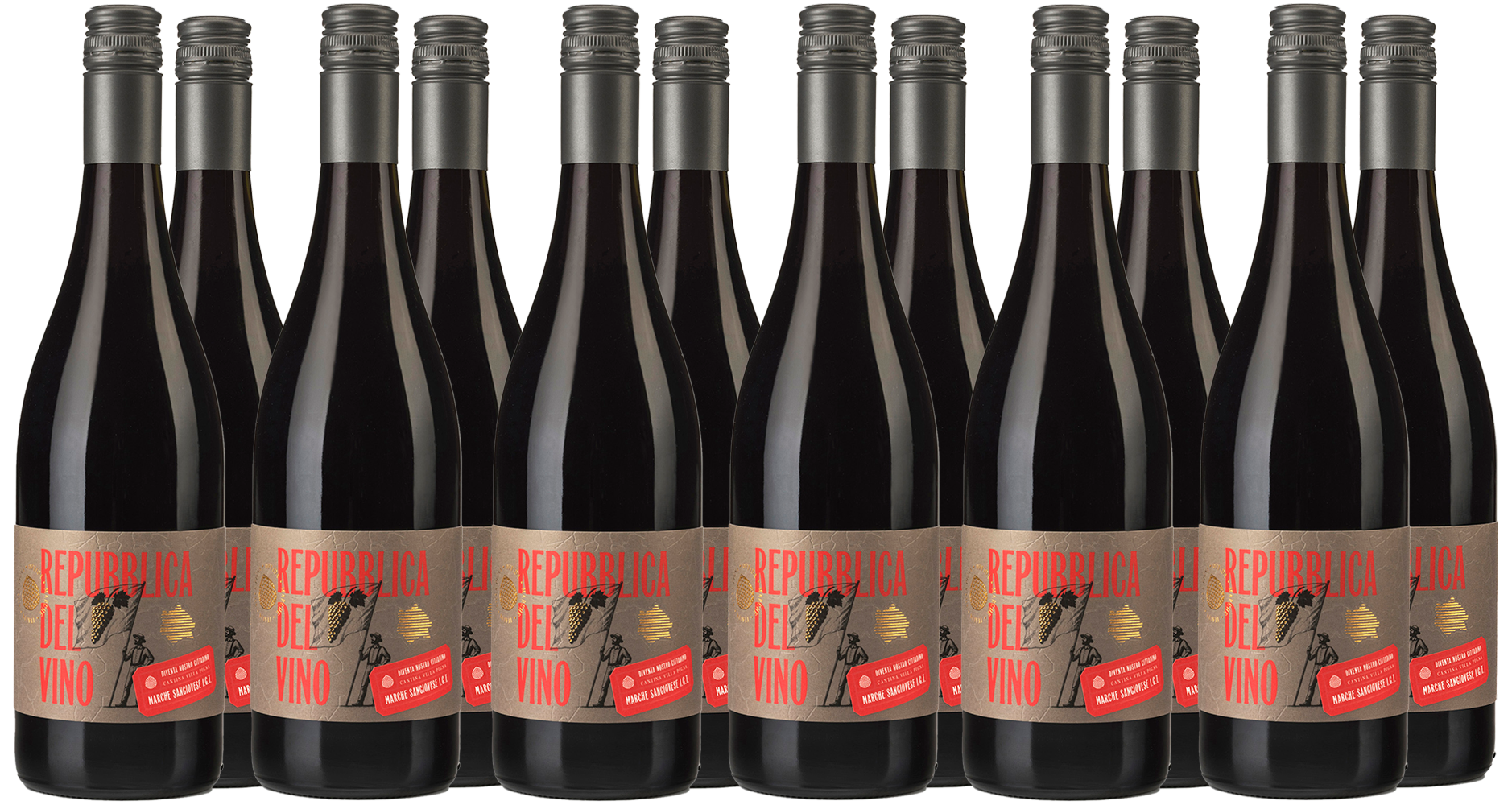 Box Promozionale Repubblica del Vino Marche Sangiovese IGP