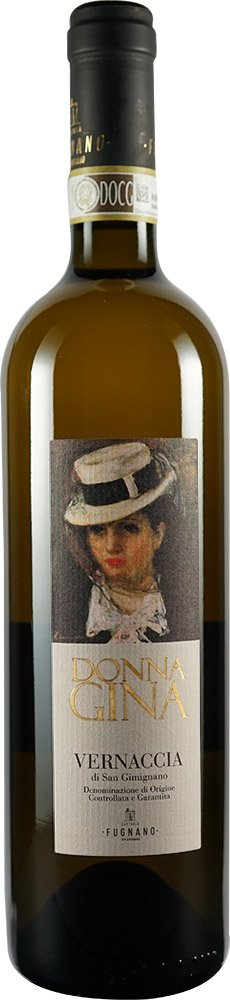 2020 Donna Gina Vernaccia di San Gimignano DOCG reflection