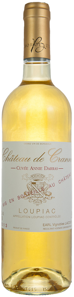 2022 Château de Cranne Loupiac AOP BIO