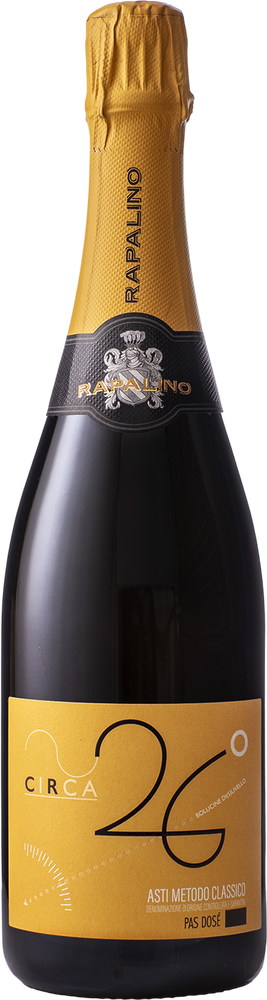 2020 Asti Spumante DOCG Metodo Classico Pas Dosé "Circa 26°"