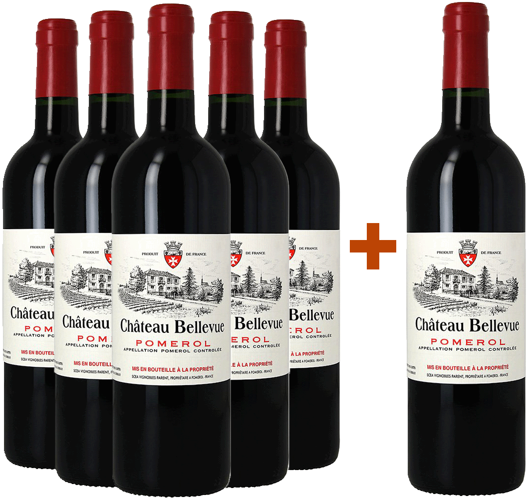 5+1 Château Bellevue Pomerol