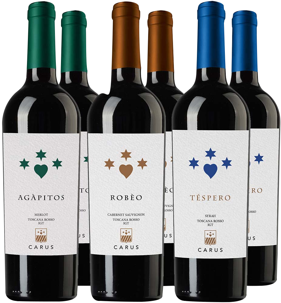 Carus Box Degustazione Supertuscan BIO