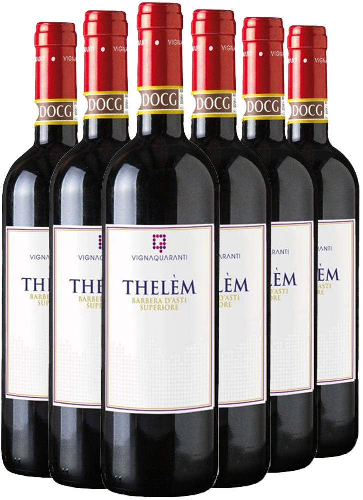 Vignaquaranti Box Promozionale Thelem Barbera d’Asti Superiore DOCG