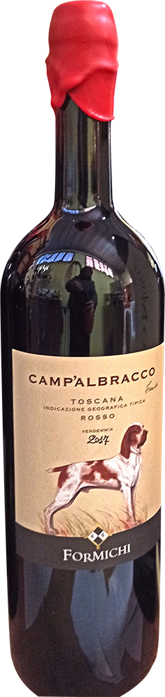 2017 Magnum litri 1,50 con scatola Camp'Albracco Toscana IGP bottiglia 1,5 L
