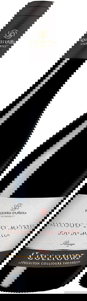 2022 "Altitude 231 mètres Rouge" Collioure AOP