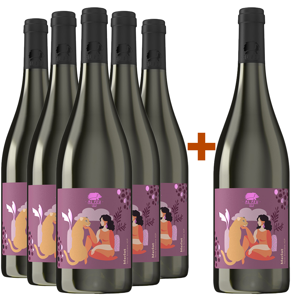 5+1 Merlot Terre Siciliane IGP