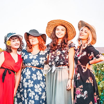 Gabriella, Rosalia, Agata & Cristina