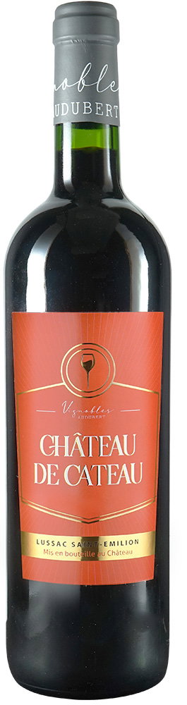 2020 Château de Cateau Lussac Saint Émilion AOP reflection