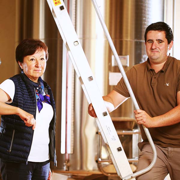 Monique Bedrenne et Rémi (fils)