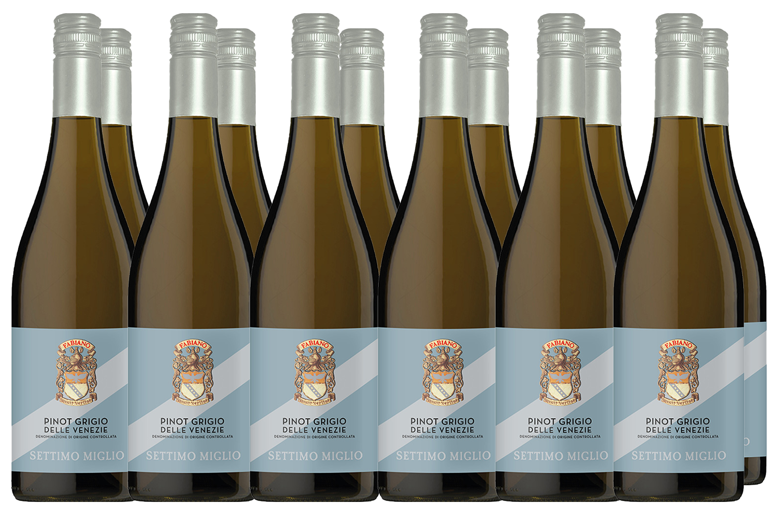 Fabiano Vini Box Promozionale Settimo Miglio Pinot Grigio delle Venezie DOC