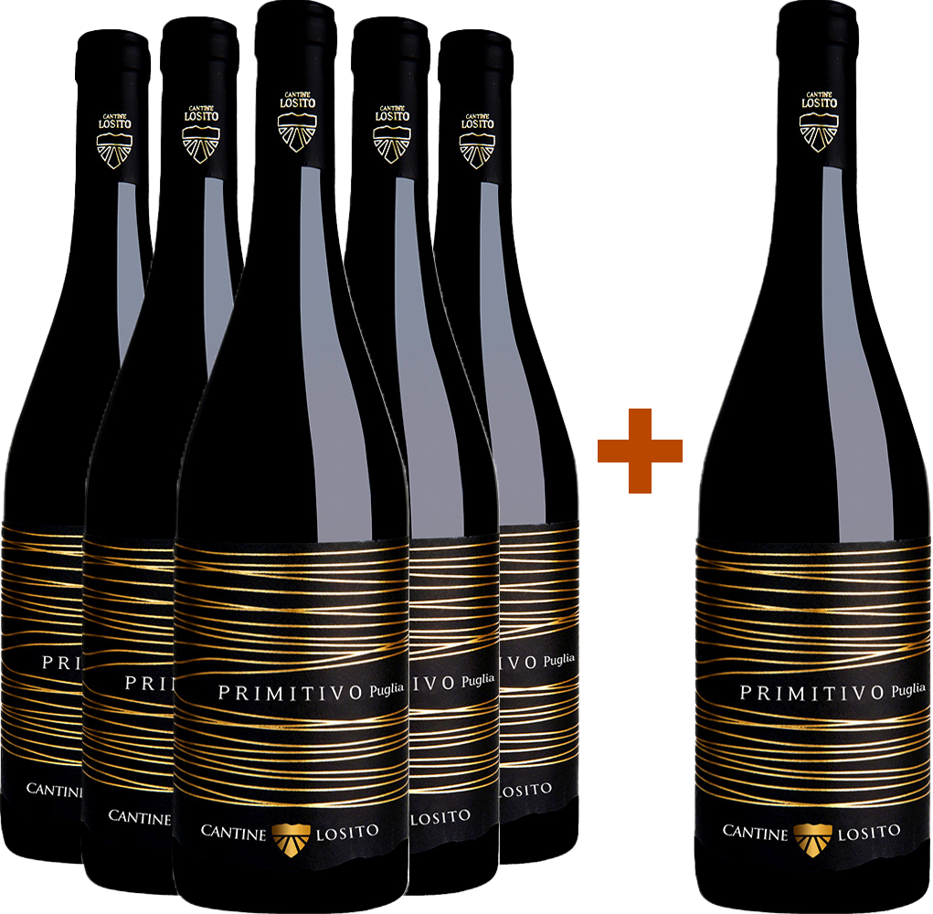 5+1 Primitivo Puglia IGP BIO