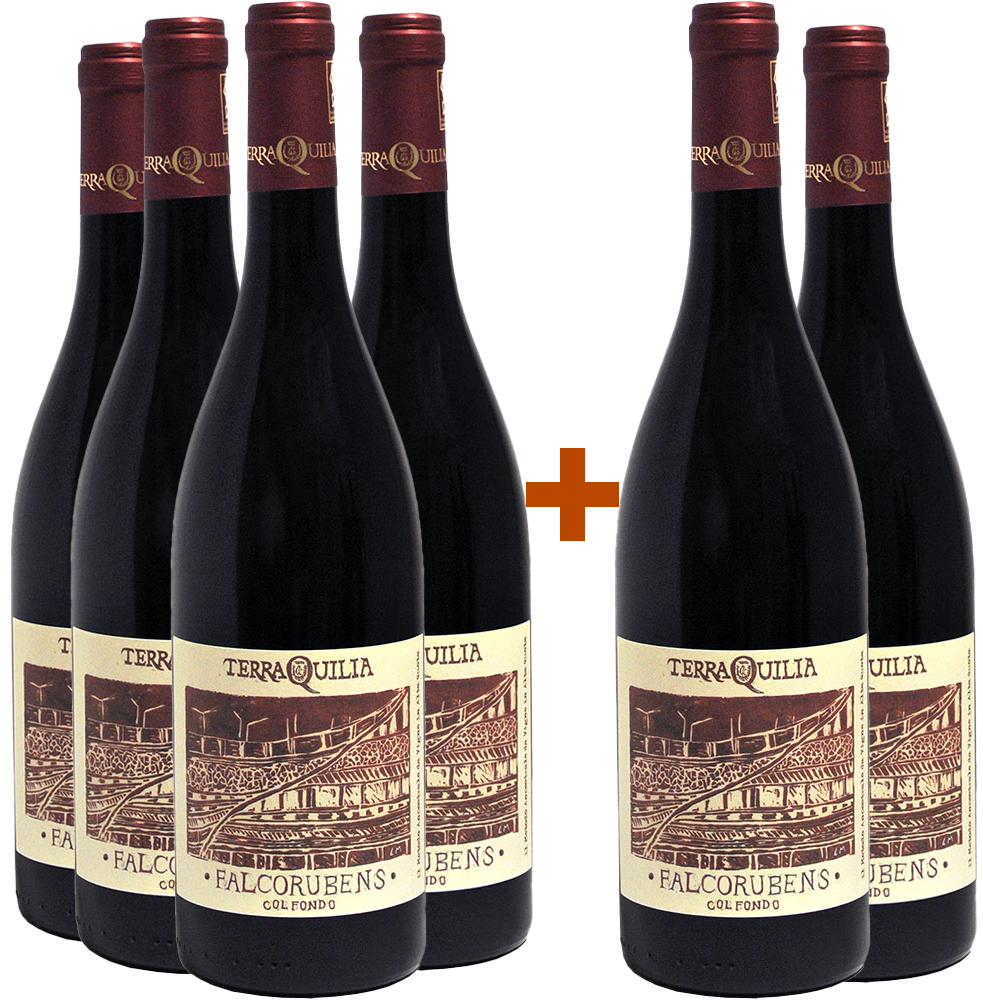 4+2 Falcorubens col fondo Emilia IGP BIO BIO