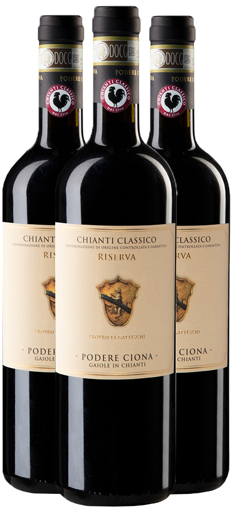 Box Degustazione Verticale Chianti Classico Riserva DOCG 2016-2017-2018
