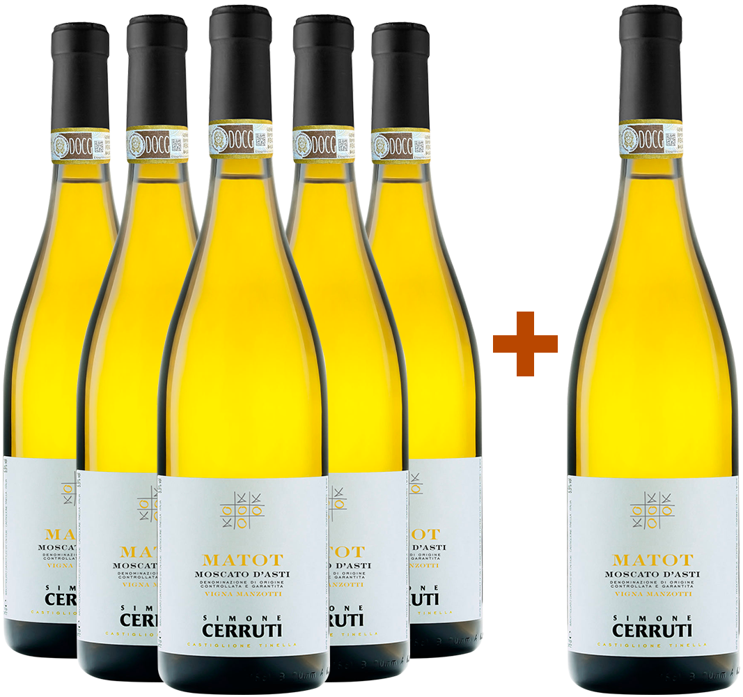 5+1 Matot Vigna Manzotti Moscato d'Asti DOCG