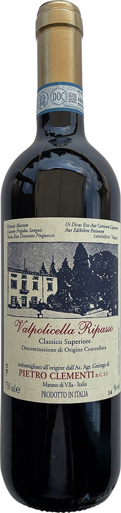 2018 Valpolicella Ripasso Classico DOC