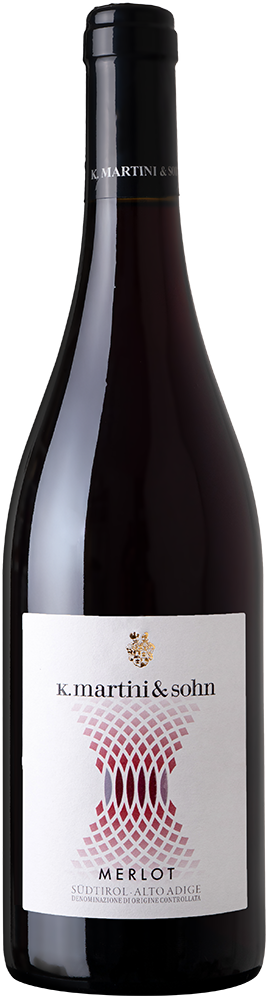 2023 Merlot Alto Adige DOC reflection