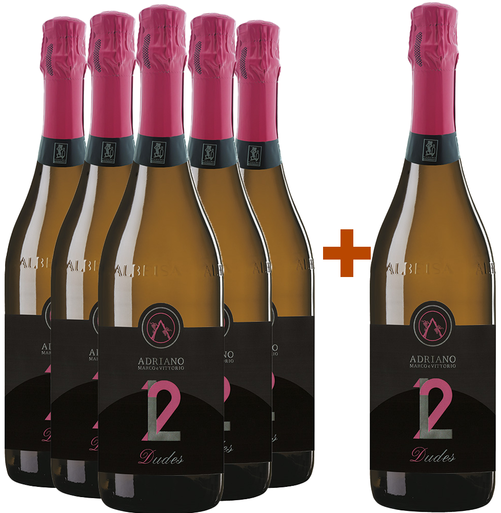 5+1 Dudes Spumante Rosato