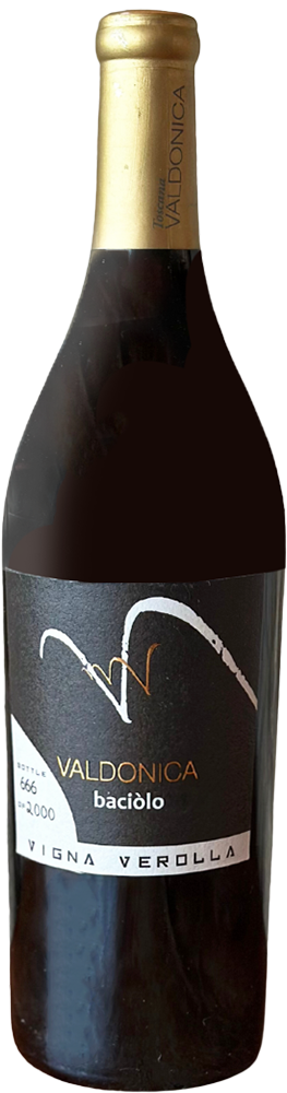 2018 Baciolo Sangiovese Vigna Verolla Maremma Toscana DOC BIO reflection