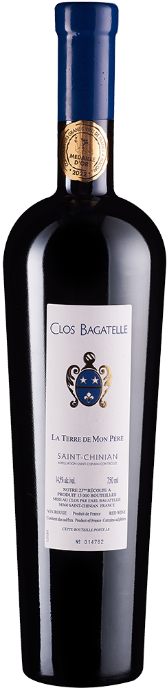 2020 La terre de mon père Saint Chinian AOP