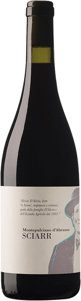 2018 SCIARR Montepulciano d' Abruzzo DOC BIO reflection