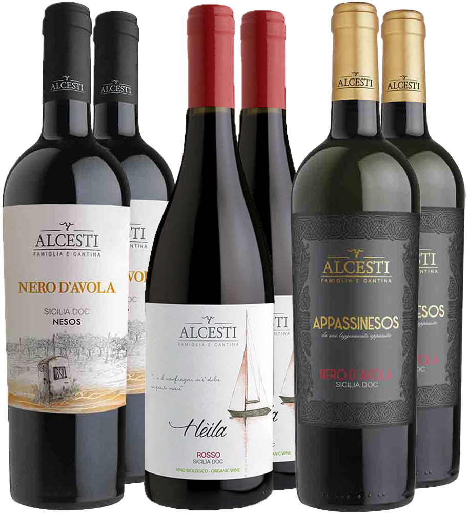 Alcesti Box Degustazione Nero d'Avola