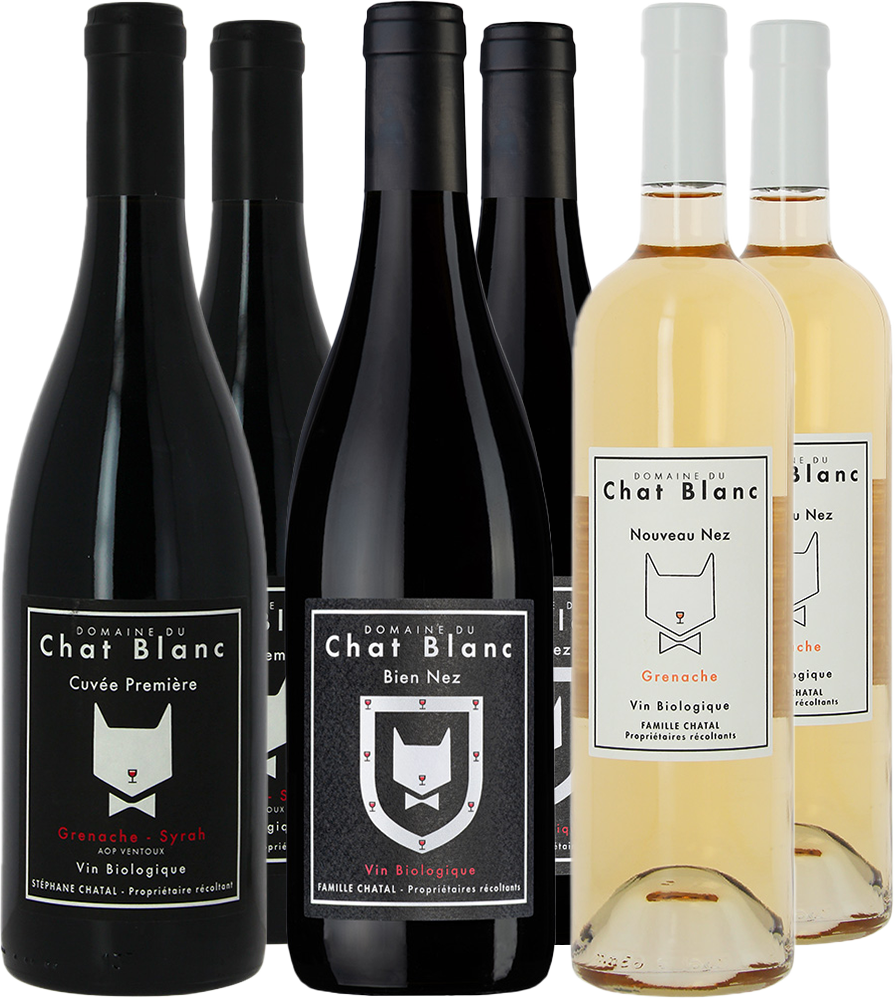 Box Degustazione Domaine du Chat Blanc BIO
