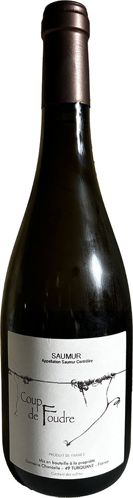 2021 Cuvée "Coup de Foudre" Blanc Saumur AOP BIO reflection