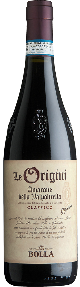 2018 Le Origini Amarone della Valpolicella Classico Riserva DOCG