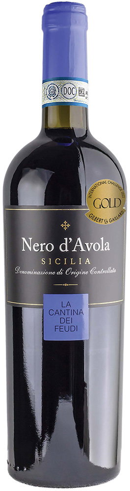 2022 Nero D'Avola Sicilia DOC reflection