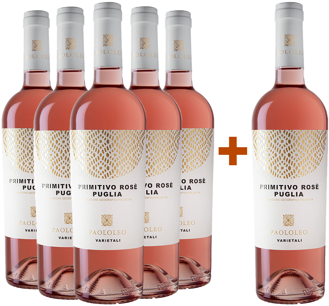 5+1 Primitivo Rosé Puglia IGP